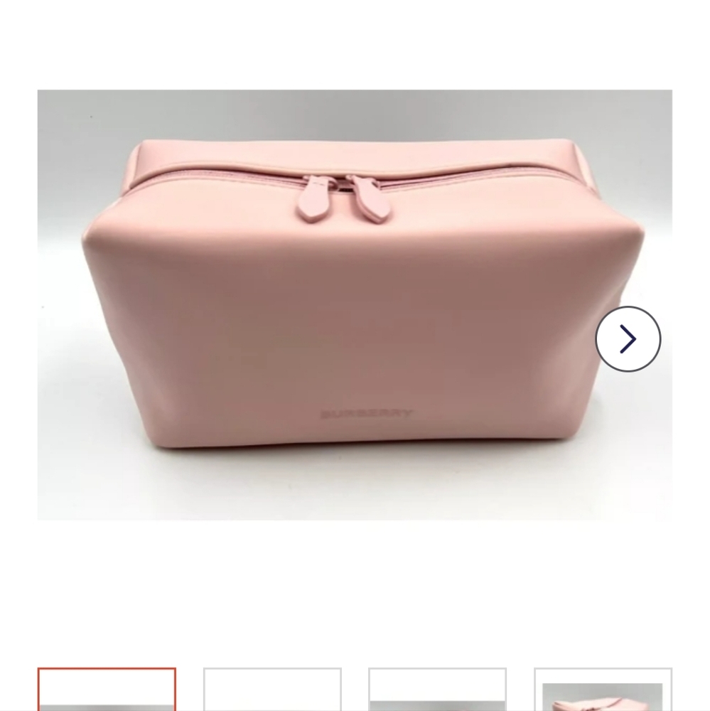 Burberry Pink Makeup Bag